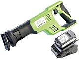Meilleures scies sabre AGT Professional Scie Sabre sans Fil Professionnelle 18 V AW-18.SL avec accu