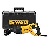 Meilleures scies sabre DEWALT DWE305PK-QS Scie sabre filaire - 1100W - Spéciale applications difficiles - Course à vide 0-2800 cps/min - Course de la lame 29 mm - Fixation 4 positions - Mallette de transport robuste