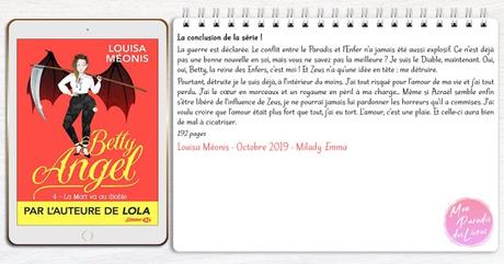 Betty Angel #4 – La Mort va au diable – Louisa Méonis