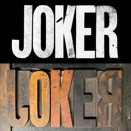 Joker, un film, une police et des posters fantastiques !