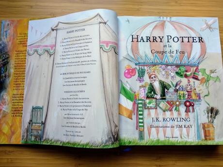 Harry Potter et la coupe de feu, version illustrée. J.K.Rowling & J.Kay
