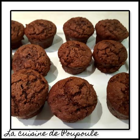 Muffins choco poire