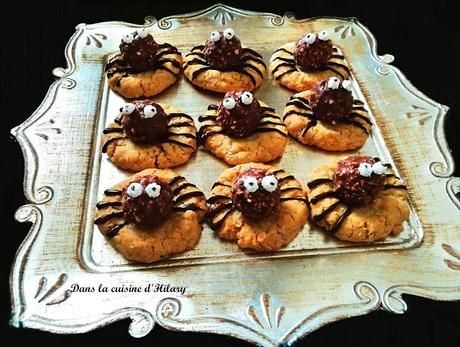Des biscuits araignées effrayants pour célébrer Halloween