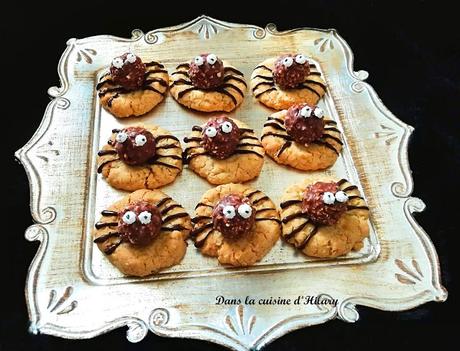 Des biscuits araignées effrayants pour célébrer Halloween