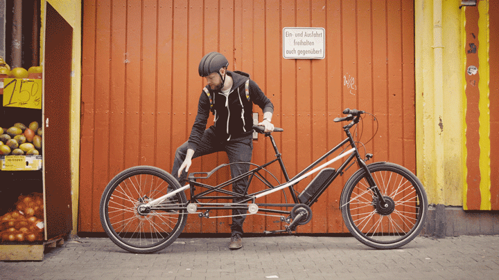 Convercycle: la bicyclette qui se transforme en vélo cargo