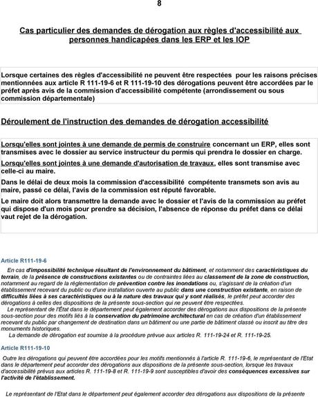 Lettre Demande De D rogation Accessibilit Paperblog