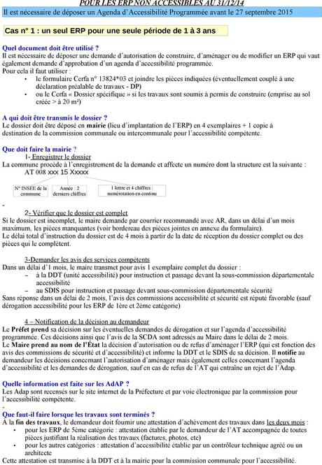 Direction départementale des territoires NOTE DE PROCEDURE A ...