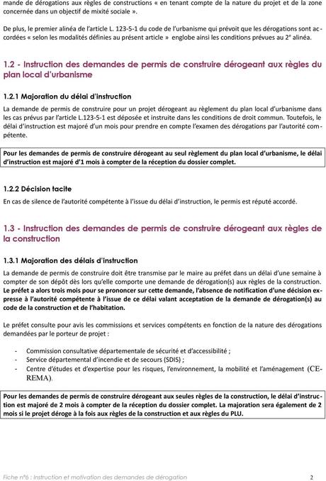 1. Instruction des demandes de permis de construire et des ...