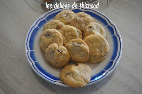 cookies noix de pécan et chocolat