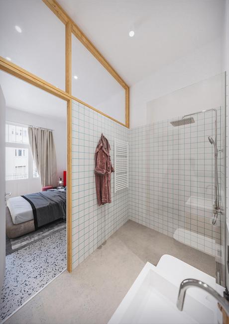 Diagonal Apartment, une décoration colorée au centre de Budapest