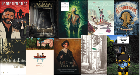 Les 10 albums en lice pour le prix Landerneau BD 2019