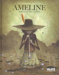 Ameline - joueuse de flûte de Clémetine Beauvais et illustré par Antoine Déprez