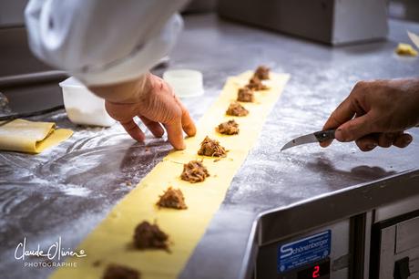 Dans les cuisines du Pérolles avec Pierrot Ayer !