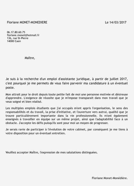 lettre de motivation moniteur educateur concours - Modele et ...