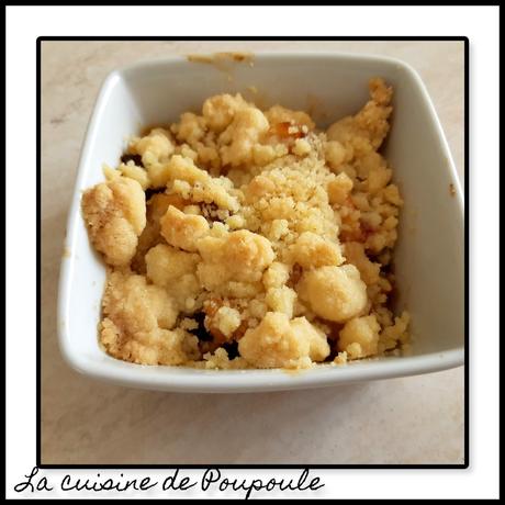 Crumble pommes figues Crumble pommes figues