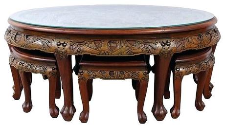 antique chinese coffee table coffee table consigned antique teak wood massive carved coffee table with stools coffee coffee table coffee table