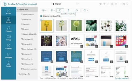 DoTrans : transférer des photos/vidéos iPhone vers Android DoTrans : transférer des photos/vidéos iPhone vers Android