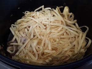 Tagliatelle façon carbonara au cookéo Cliquer sur les photographies pour les agrandir