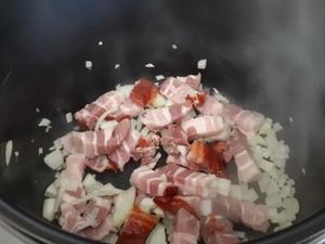Tagliatelle façon carbonara au cookéo Cliquer sur les photographies pour les agrandir
