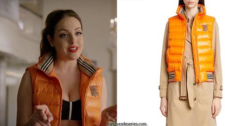 DYNASTY :Fallon’s quilted down vest