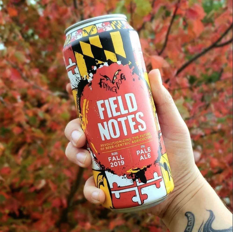 Bière artisanale – Flying Dog brasse avec du houblon américain
 – Malt