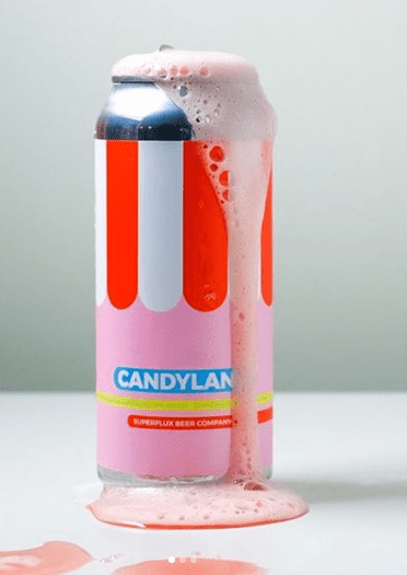 Info bière Superflux lance soda crème framboise 