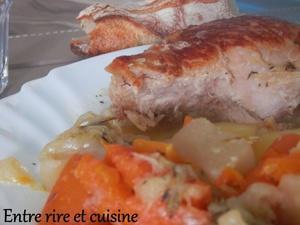 Rouelle de porc comme un pot au feu On se régale en bonne compagnie...