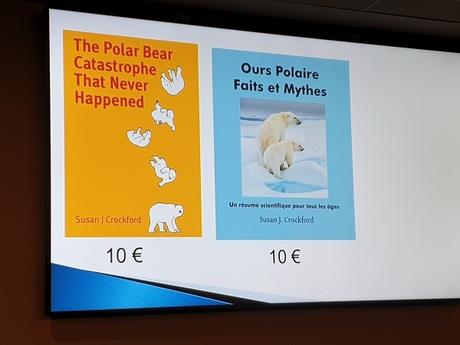 Une conférence sur les ours polaires, de Susan J. Crockford, à l'Espace Chaptal, à Paris