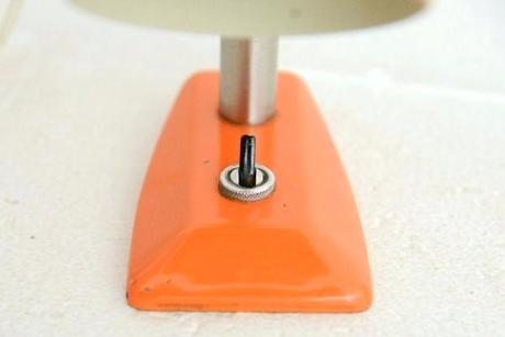 orange table lamps orange table lamp ebay