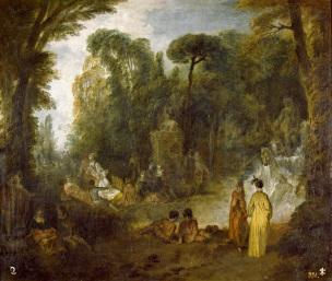 Watteau prado assemblee neptune