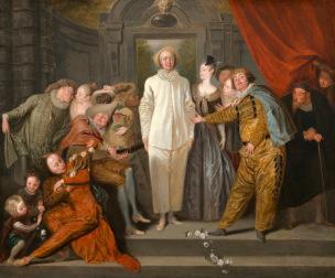 Watteau-Les-comediens-it-Washington-National-Gallery-of-Art