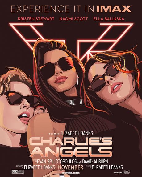 Affiche IMAX pour Charlie’s Angels signé Elizabeth Banks