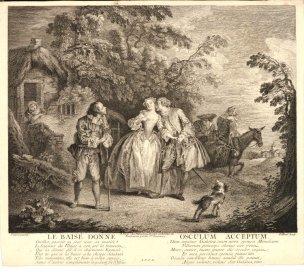 Pater 1733 ca Le baiser donne Bristish Museum