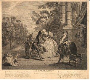 Pater 1733 ca Le baiser rendu Bristish Museum