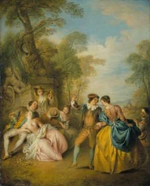 Pater, Jean-Baptiste, 1695-1736; The Dance