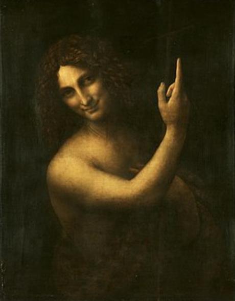 Léonard de Vinci en visite au Louvre