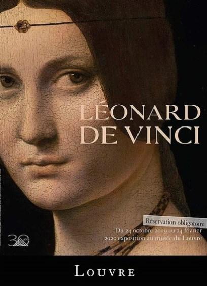 Léonard de Vinci en visite au Louvre