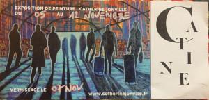 Le comptoir Voltaire   exposition Catherine Jonville   5/12 Novembre 2019