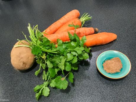 Orange – Soupe de carotte un peu à l’indienne