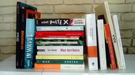 Bilan lectures septembre-octobre 2019