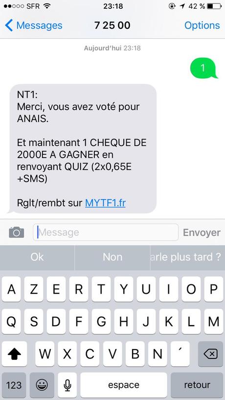 sms de soutien