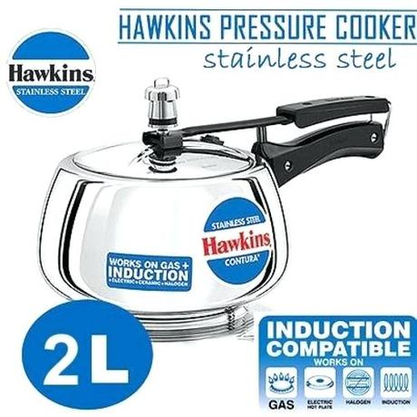 hawkins stainless steel pressure cooker hawkins stainless steel contura pressure cooker 3 litres