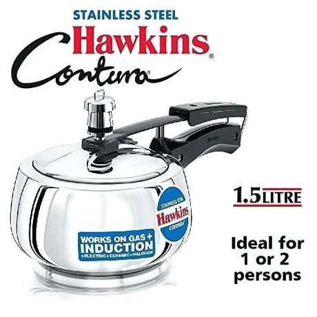 hawkins stainless steel pressure cooker hawkins induction stainless steel pressure cooker 5l review