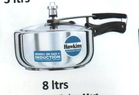 hawkins stainless steel pressure cooker hawkins stainless steel pressure cooker 5 litres india