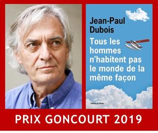 Jean-Paul Dubois lauréat du prix Goncourt 2019