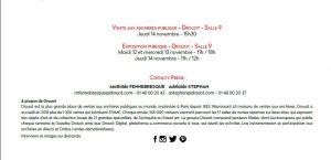 Vente Arts d’Afrique et d’Océanie  (Binoche et Giquello) le Jeudi 14 Novembre 2019