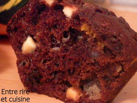 Muffins au Patidou et chocolat Muffins au Patidou et chocolat