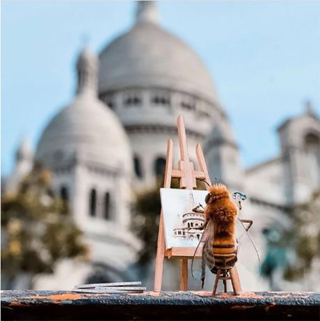 [COMMUNICATION] : Une abeille française première influenceuse d’Instagram