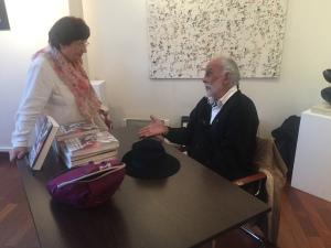 Michel Rovélas  un livre en signature galerie Roy Sfeir 6/7/8 Novembre 2019