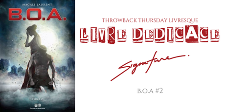 Throwback Thursday Livresque #87 : Livre dédicacé